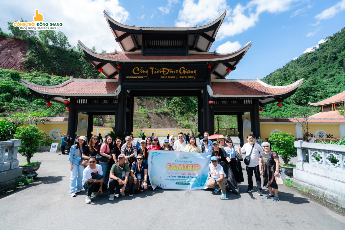 Dong Giang Heavenly Gate welcomes the international Famtrip delegation, promotes the promotion and promotion of cultural imprints in the west of Da Nang 