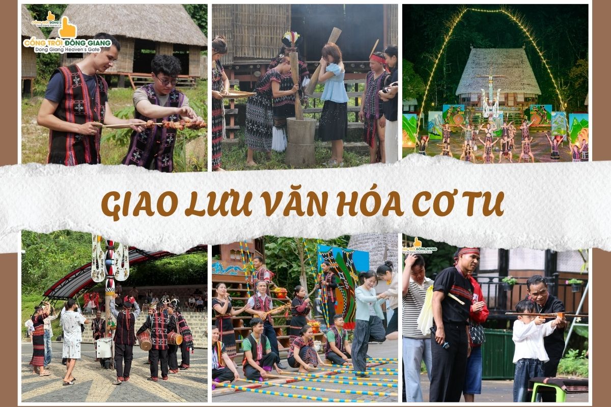 Giao lưu văn hóa Cơ Tu tại Cổng Trời Đông Giang: Trọn ngày trải nghiệm bản sắc đại ngàn