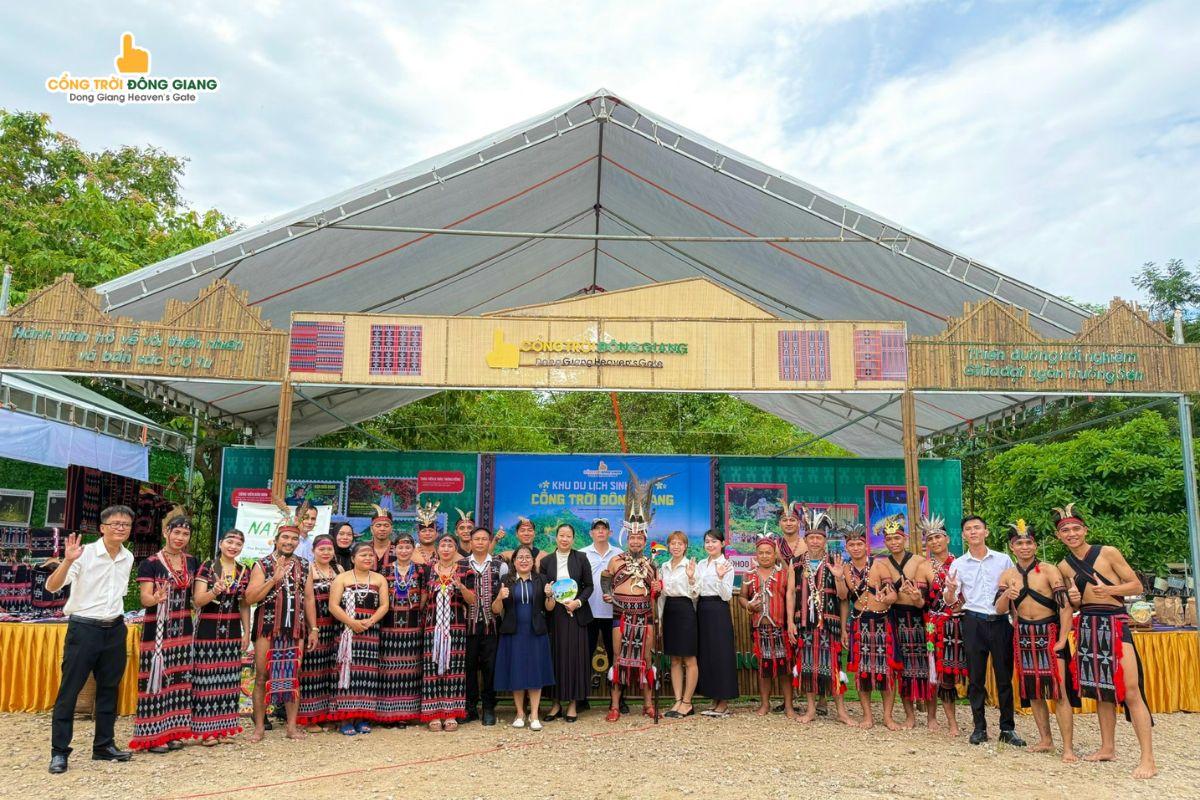 Cổng Trời Đông Giang đồng hành cùng “Mỹ Sơn Xanh”: Kết nối di sản, thiên nhiên và lan tỏa sắc màu văn hóa