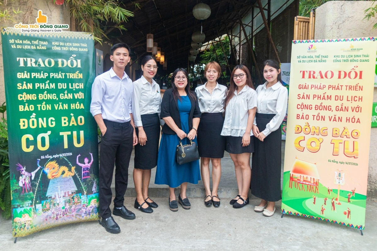 KDL sinh thái Cổng Trời Đông Giang chung tay kiến tạo hệ sinh thái du lịch phía Tây Đà Nẵng 