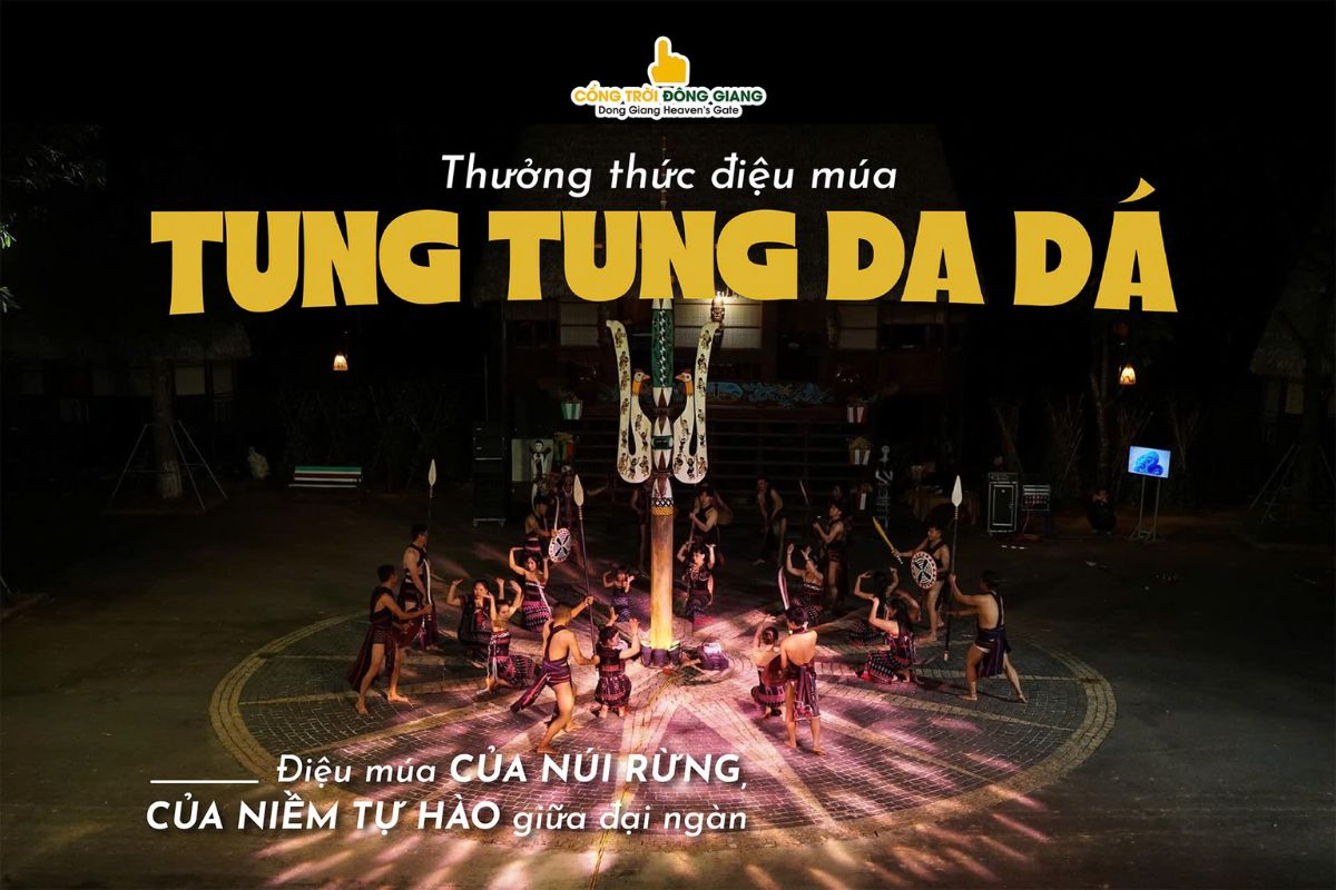 Khám phá điệu múa Tung tung da dá độc đáo của người Cơ Tu
